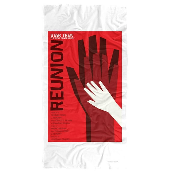 Star Trek Beach Towel, 30"x60" TNG Season 4 Episode 7 Beach Towel