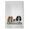 thumbnail image 2 of Betsy Drake King Charles Spaniels Hand Towel Linen, 2 of 3