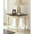 thumbnail image 2 of Steve Silver Table d'Extrémité Carrée Wesley en Noyer, 2 of 4