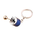 thumbnail image 2 of 3pcs Creative Auto Part Model Gear Box Shifter Keychain, Mini Car Gear Shift Stick Knob Gearbox Metal Key Chain Key Ring for Men(blue/black/red), 2 of 5