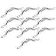 thumbnail image 4 of Flagpole Rope Cleats, with 20 Screw Rope Cleat Hook Stainless Steel  for Curtains for Ropes Blinds for Sun Screens Shades, 4 of 7