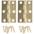 thumbnail image 3 of National Hardware - V518 2-1/2" Hinge NRP 2/pk - Polished Brass, 3 of 3