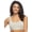 Pebble, variant on | Organic Cotton Bralette for Women | Super Soft & From Plant-Based Dyes (Cloud, Small)