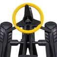thumbnail image 5 of Steel Snow Racer Sled for 3-15 Years Old Kids Snow Runner Bike Sled Black, 5 of 7
