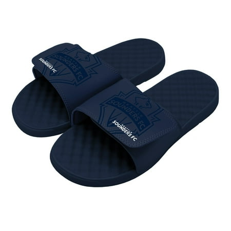 

Men s ISlide Navy Seattle Sounders FC Tonal Pop Slide Sandals