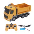 thumbnail image 2 of Camión de construcción con control remoto, escala 1:24, transporte RC, camión volquete RC, juguete, camión de construcción RC, rendimiento confiable, 2 of 8