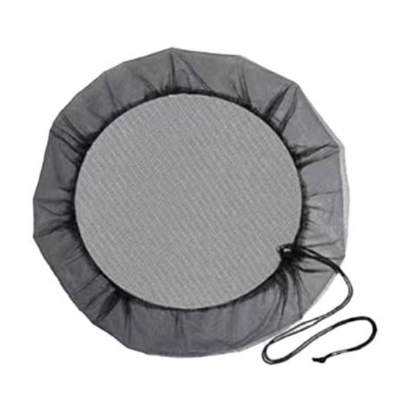 Mesh Cover For Rain Barrels, Water Collection Buckets Cover with Drawstring, Water Screen Ra Protector Collection Buckets Tank