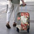 thumbnail image 3 of Pioneer Flower Floral Print Pattern Luggage Cover Fashion Suitcase Cover Baggage Covers Fit 25-28 Inch Luggage (Go Travel), 3 of 5