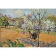 thumbnail image 3 of Guillaumin, Armand 14x11 Black Modern Framed Museum Art Print Titled - Two Peasants Sowing Haricots In An Orchard In Blossom, 3 of 5