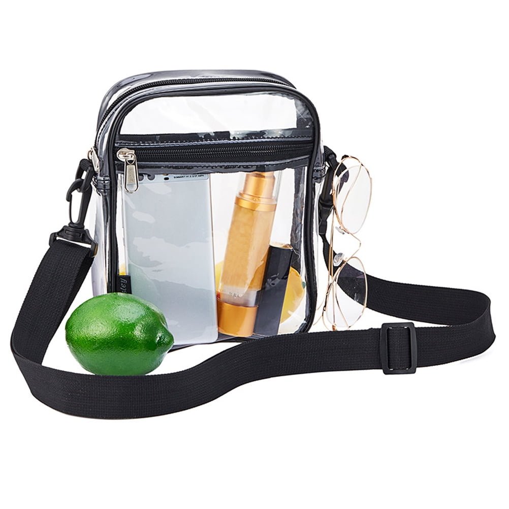 Summer Clear Crossbody Bag PVC Single Shoulder Jelly Bag Stadium ...