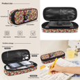 thumbnail image 5 of Kuiaobaty 4 Pcs Backpack and Lunch Box Set for Boys Girls Lightweight Backpack and Pencil Case with Zipper Insulated Lunch Bag and Water Bottle Sleeve for School, French Bulldog Stars Print, 5 of 6