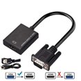 thumbnail image 3 of VGA male to HD output 1080P HD + audio TV AV video cable converter adapter, 3 of 6