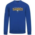 thumbnail image 2 of Men's Levelwear Royal Buffalo Sabres Zane Carve Pullover Sweatshirt, 2 of 3