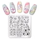 thumbnail image 3 of PICT YOU-placas de estampado de uñas cuadradas de conejo, diseño de plantilla de acero inoxidable para decoración de uñas, bricolaje, herramientas de plantilla de uñas, 3 of 4