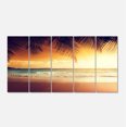 thumbnail image 2 of Design Art - Palm Leaves on Caribbean Seashore, 2 of 3