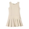 thumbnail image 3 of Bienzoe Girl's Stretchy Pleated Hem School Uniforms Jumper Khaki 10, 3 of 4