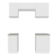 thumbnail image 4 of Cocina Integral Completa 180cm Madesa Glamy Blanco, 4 of 5