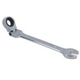 thumbnail image 5 of 13mm Flexible Headed Ratchet Spanner Wrench Lockable Head 72 Teeth Bi-hex, 5 of 6