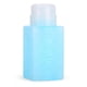 thumbnail image 2 of Botella dispensadora de bomba recargable portátil, esmalte de uñas, removedor de maquillaje, contenedor de loción azul, 2 of 5