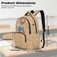 thumbnail image 7 of Yspwyqan Kids Backpack Set with Lunch Box and Pencil Case, Capybara Math 17 Inch 600D Polyester Bookbags for School Travel Hiking Daypack Ages 8-15, 7 of 7