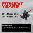 thumbnail image 3 of Master Tailgaters Replacement Mazda CX-3 (2016-2017) Backup Camera OE Part # DB3R-67-RC0, DB3R-67-RC0A, 3 of 7