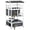 Grey 564, variant on Large Dog Stroller with Storage, One-Click Foldable Pet Stroller for Medium Dogs, Shock Absorbing Wheels, Mesh Window, Gray Steel Frame, 44L x 25.5W x 39.25H