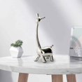 thumbnail image 1 of Estatuilla de ciervo moderna, estatua de Animal, adorno de escultura nórdica, artesanías decorativas para el hogar, oficina, mesa, centro de mesa, , 12cmx25cm perfecl Estatua de escultura de ciervo, 1 of 8