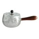 thumbnail image 2 of Tetera de Vidrio Borosilicato con Infusor Removible y Tapa Resistente al Mango de Madera Adecuada para Té Suelto en Hogar Oficina 500ml, 2 of 9