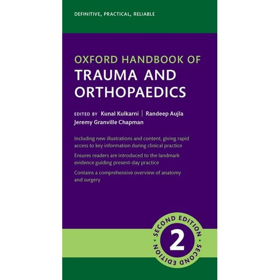 Oxford Handbook of Trauma and Orthopaedics 2e, (Paperback)