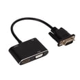 thumbnail image 3 of Haute 2 en 1 Répartiteur VGA à VGA Adaptateur d'Interface Multimédia Haute Définition Stable Accessoires Informatiques, 3 of 8