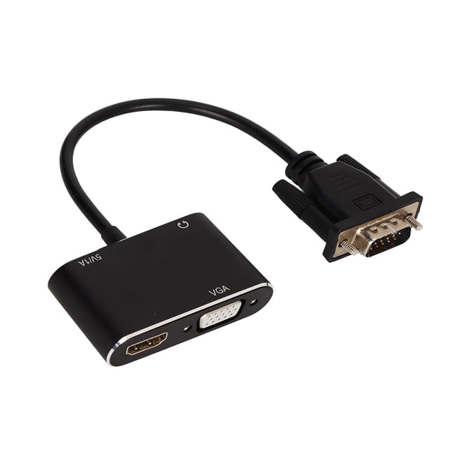 VG Ato VGA High Definition Multimedia Interface Converter,2 in 1 Splitter VG Ato VGA High Definition Multimedia Interface Splitter Multiport VGA Adapter Leading Edge Technology