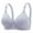 Blue, variant on Womens Seamless Bra No Underwire Buttery Soft Wireless Sports Gym Support Comfort Padded Underwear