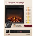 thumbnail image 3 of Mueble para TV con Chimenea VASAGLE para TVs de hasta 65" con Chimenea de 46 cm, 3 of 7