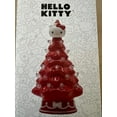 thumbnail image 5 of Hello Kitty Mini Ceramic Christmas Tree with red Lights – 6" Tall Holiday Decoration, Ages 6+, 5 of 6