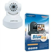 Foscam Fi8918WW Camera and Blue Iris Software, 2pk, White