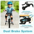 thumbnail image 5 of Costway 14" Kids Bike for 3-5 Years Old Boys & Girls with Adjustable Seat Handbrake Reflectors Blue, 5 of 10