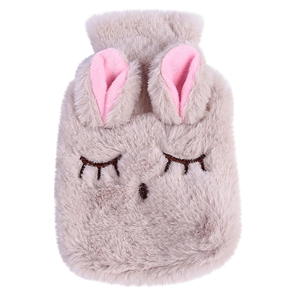 Water Filled Hot Water Bag Rubber Water Heater Bag Jacket Detachable Hand Warmer Irrigation Menstrual Hot Compress Tummy Hand Warmer Home Decor