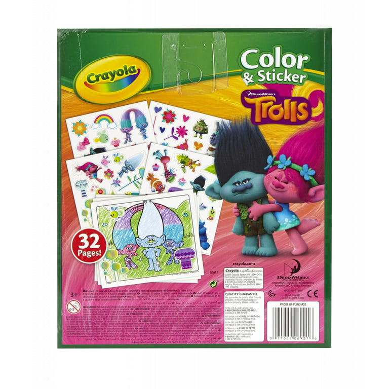 Crayola Giant Coloring Pages (trolls)