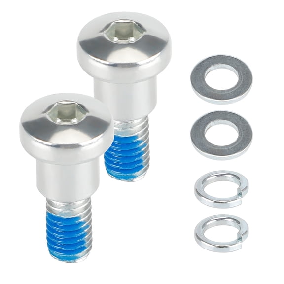 ZYHARUKO 1Pair Rear Wheel Bolts Screw Replacement Electric Scooter Rear Wheel Fixed Bolts Screws