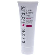 Iconic Bronze Luxury Instant Tan - Medium Shimmer , 3.38 oz Bronzer