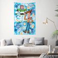 thumbnail image 2 of Woody Buzz Story Wall Tapestry Poster for Bedroom Aesthetics Room Decor Flag Wall Hanging Dorm Living Room 60''x 40'', 2 of 9