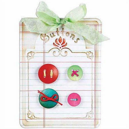Sizzix Bigz Die With Bonus Embossing Folder