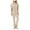 Beige, variant on felwors Womens Pajamas Sets Comfy Cool Feeling Cotton Pajama Set Casual Soft Sleepwear Nightwear Loungewear Beige, XXL