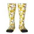 thumbnail image 2 of Lsque Lilies Flowers Printed Crew Socks Men's Women's LightWeight Thin Casual Calf Socks ,Knee High Socks,Cotton Socks, 2 of 9
