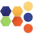 thumbnail image 1 of Greenadscape 4Ud Panel Hexagonal De Fieltro Para Exhibir Fotos Con Práctico Y Color Surtido, 1 of 6