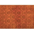 thumbnail image 1 of Ahgly Company Indoor Rectangle Abstract Orange Contemporary Area Rugs, 6' x 9', 1 of 1