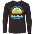 thumbnail image 3 of Inktastic Summer Enjoy the Sunshine Outer Banks North Carolina in Blue Long Sleeve Youth T-Shirt, 3 of 5