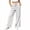 White, variant on GigrtiJin Womens Straight Leg Sweatpants Casual Slit Hem Sweatpants High Waisted Baggy Running Gym Pants with Pockets