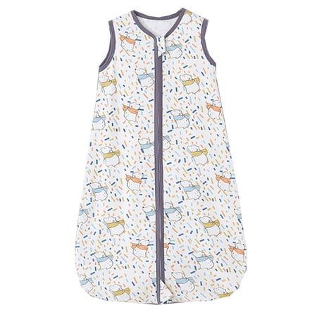 ATAIKU Baby Sleep Sack 6-12 Months 100% Cotton Baby Wearable Blanket for Newborn and Infant 0.5 Tog Swaddle Transition Sleeping Bag