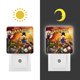 thumbnail image 3 of PatoAventuras Luz nocturna LED con sensor de anochecer a amanecer para dormitorio, baño, pasillo, escaleras - Lámpara LED nocturna de enchufe, 0.5W - 1 pieza, 3 of 5